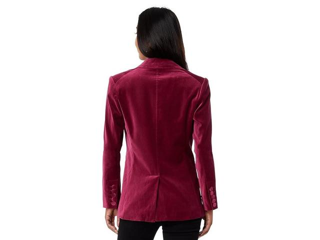 PAIGE Chelsee Stretch Velvet Blazer Product Image