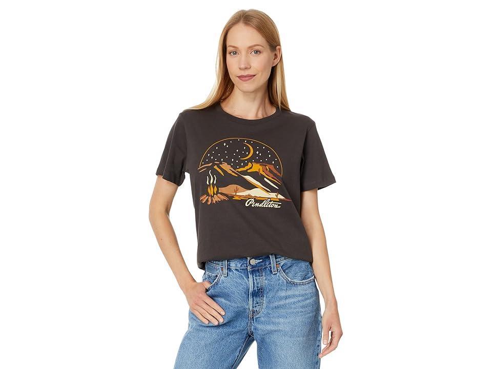 Pendleton Campfire Graphic Tee (Vintage ) Women's Clothing Product Image