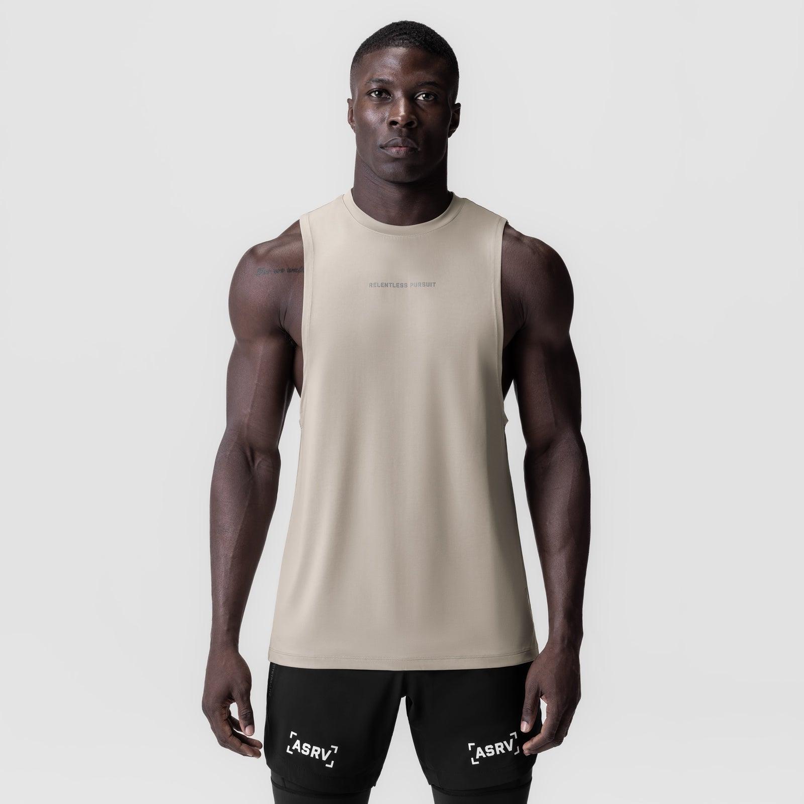 0837. 3D-Lite® 2.0 Lycra® Muscle Tank - Sand Smoke "RP" Product Image