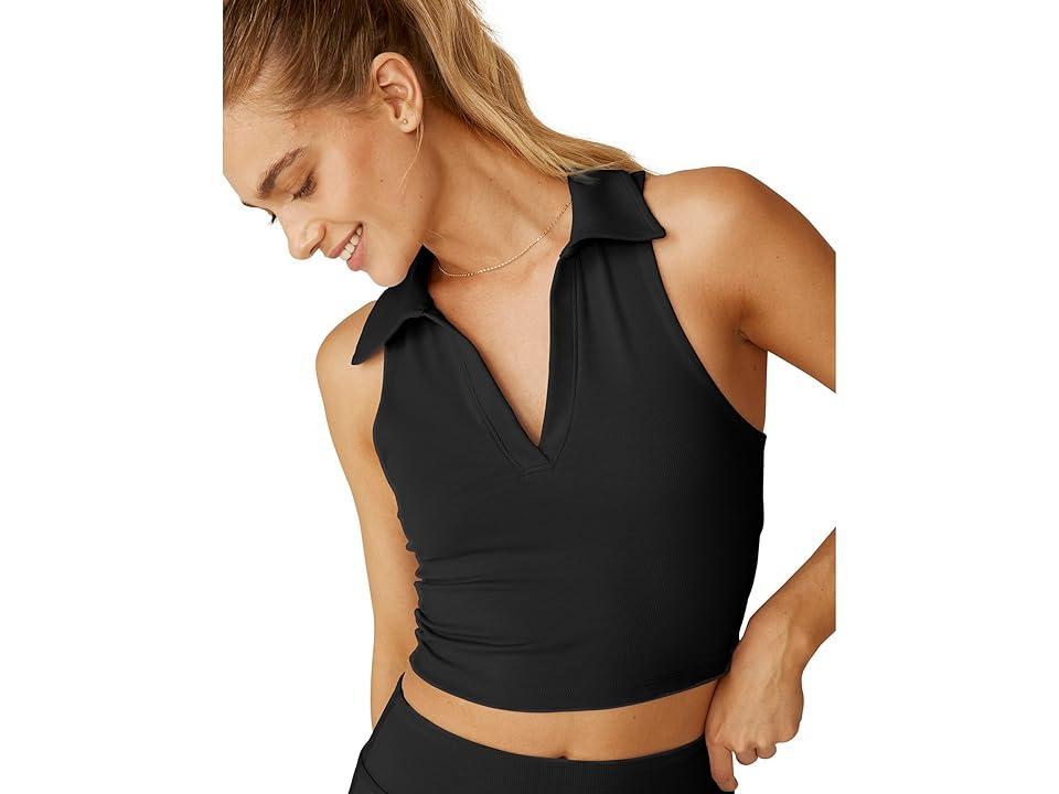 Beyond Yoga Heather Rib Prep Cropped Tank Heather) Women's Clothing Product Image