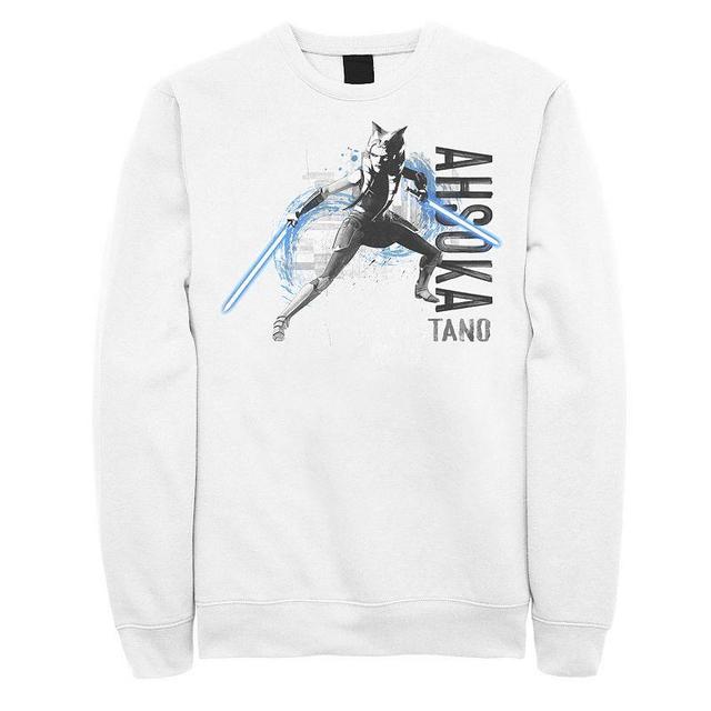 Mens Star Wars The Clone Wars Ahsoka Painted Sweatshirt Product Image