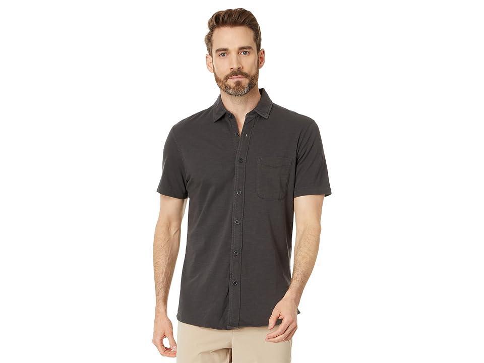 Faherty Short Sleeve Knit Seasons Shirt Men's Clothing Product Image