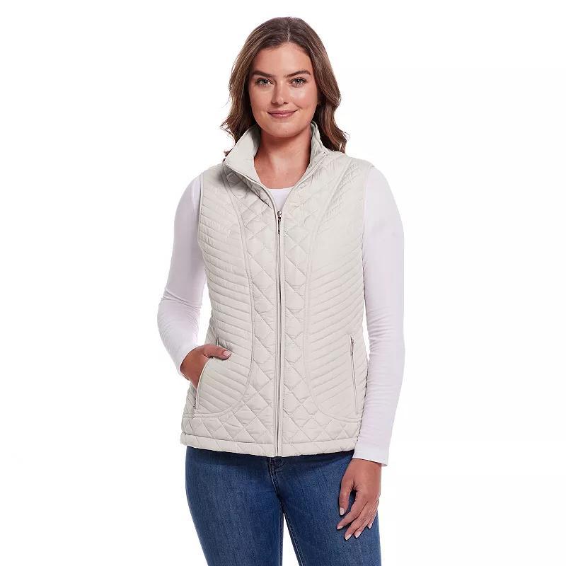 Womens Weathercast Quilted Vest Product Image