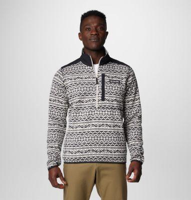 Columbia Men's Sweater Weather II Printed Half Zip Pullover- Product Image