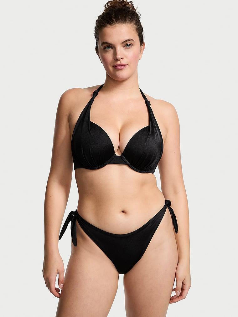 Knotted Sexy Tee Push-Up Bikini Top Product Image