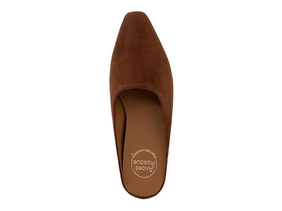 Andre Assous Norma Featherweight Mule (Cocoa) Women's Flat Shoes Product Image