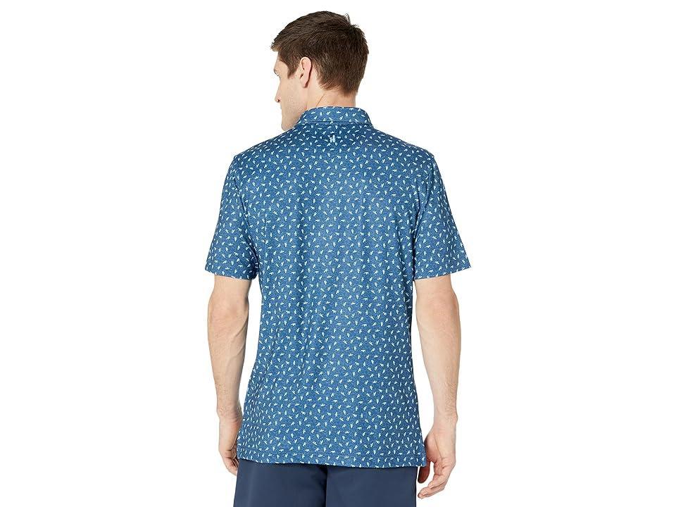 johnnie-O Titus Prep-Formance Polo (Lake) Men's Clothing Product Image