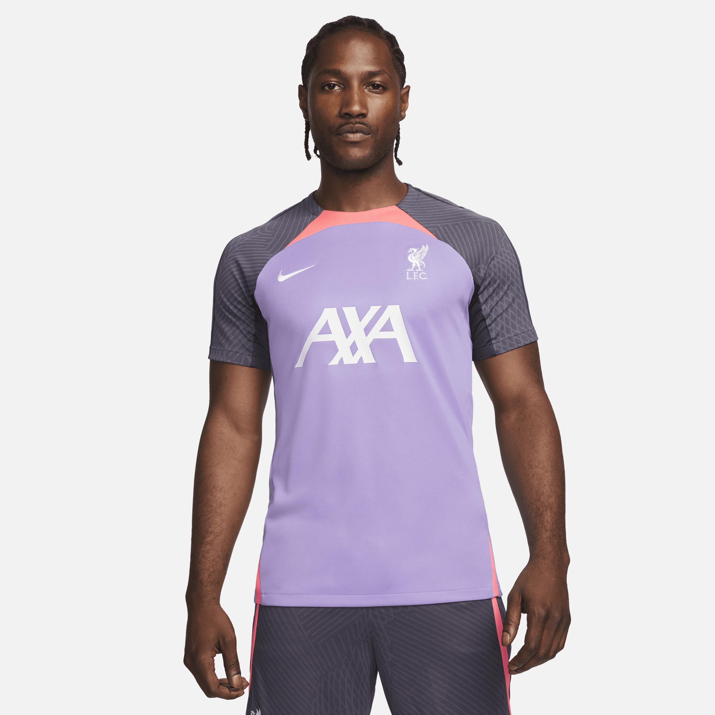 Mens Nike Purple Liverpool Strike Raglan Performance Top Product Image