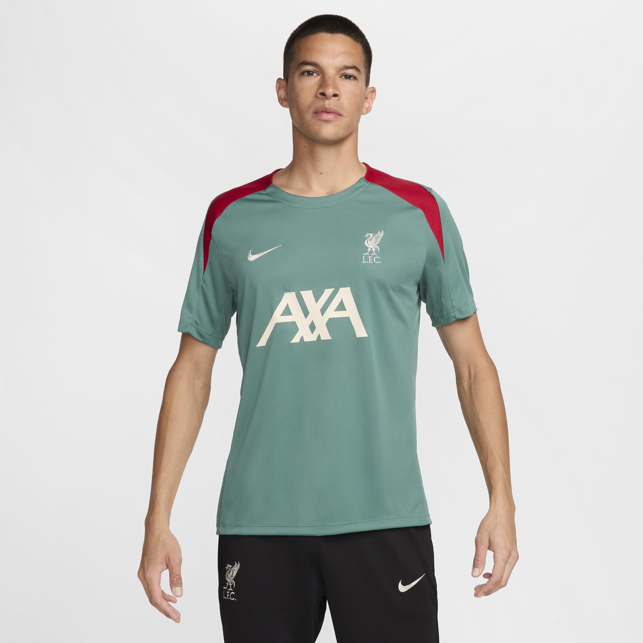 Mens Nike Green Liverpool 2024/25 Strike Performance Top Product Image