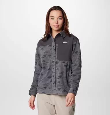 Columbia Women's PFG Uncharted Fleece Overshirt- Product Image