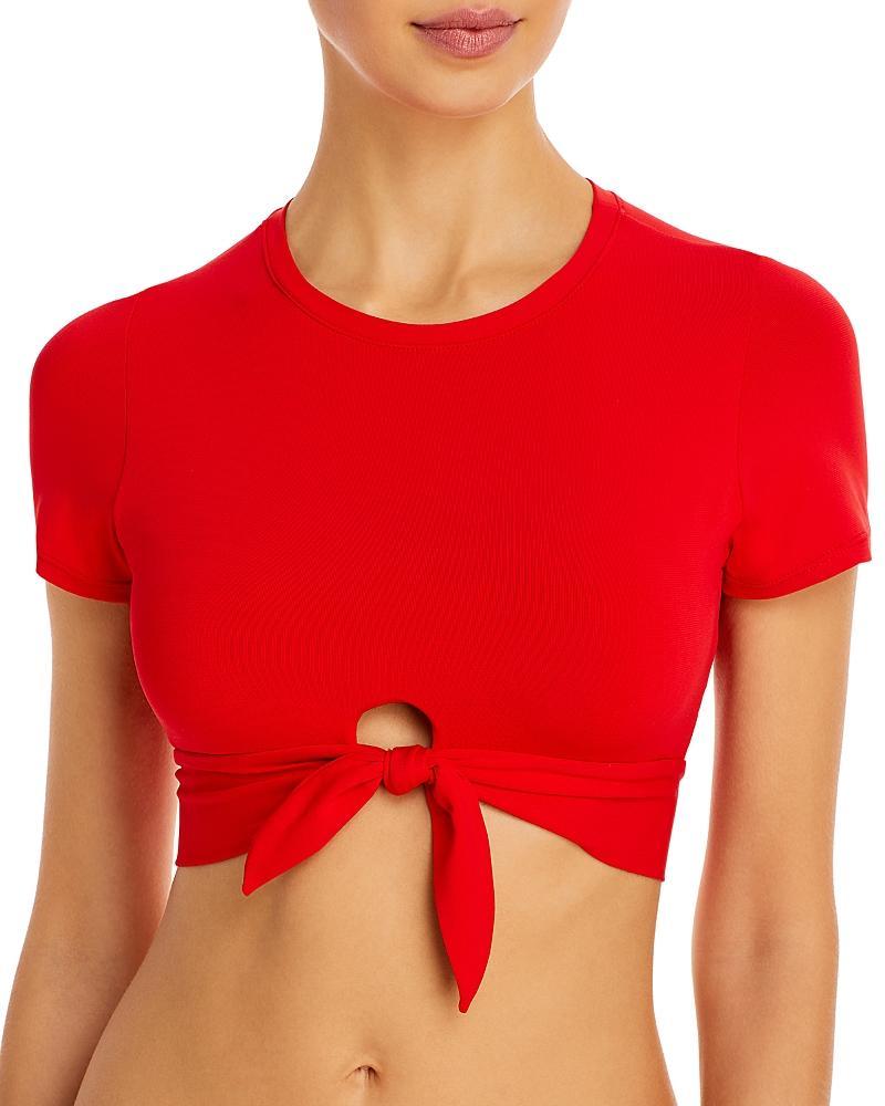 Womens Ava T-Shirt Swim Top Product Image