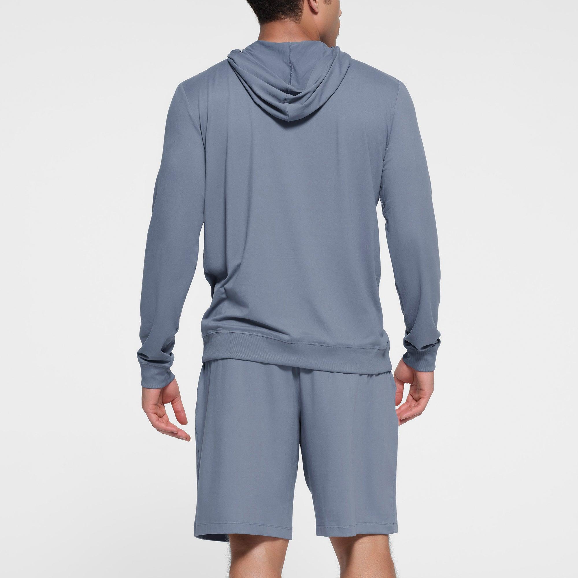 OUTDOOR JERSEY MENS CLASSIC HOODIE | STEEL BLUE Product Image