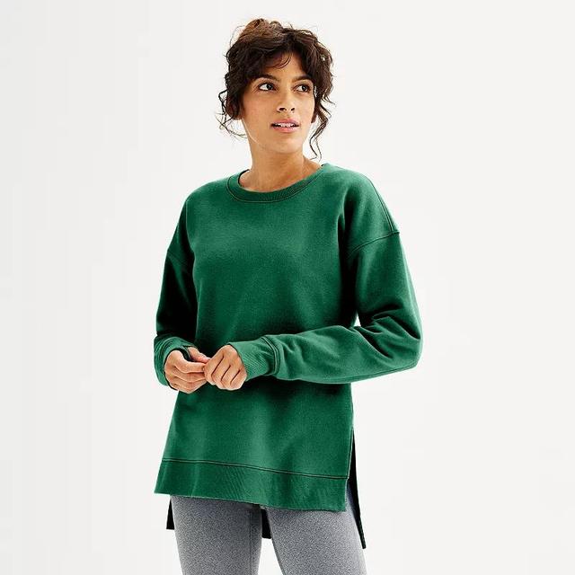 Womens Tek Gear High Slit Ultrasoft Fleece Tunic Product Image