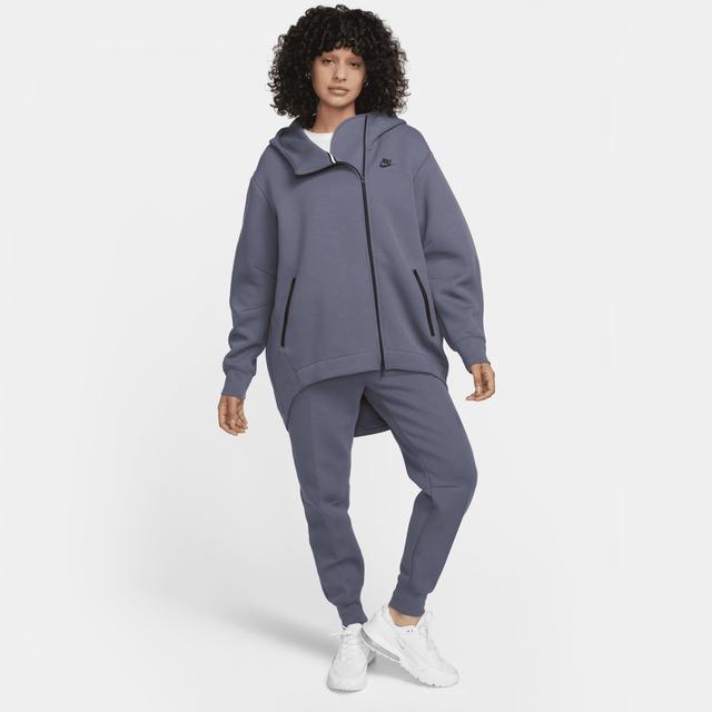 Women's Nike Sportswear Tech Fleece Oversized Full-Zip Hoodie Cape Product Image