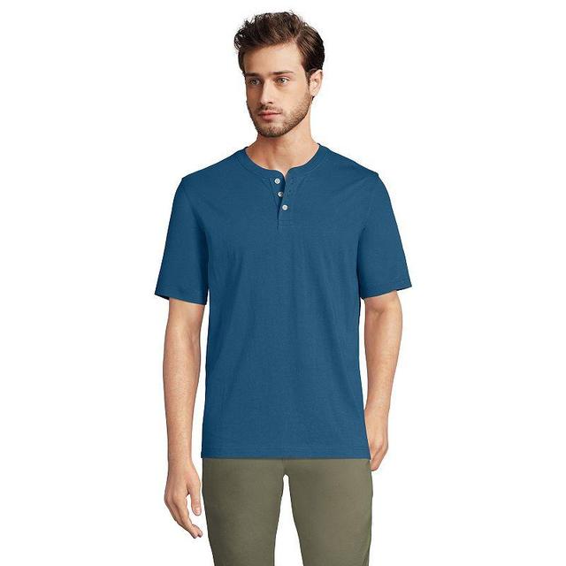 Mens Lands End Classic-Fit Super-T Henley Product Image