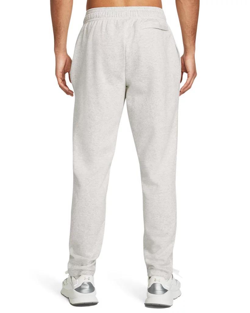 Men's UA Rival Fleece Collegiate Open Bottom Pants Product Image