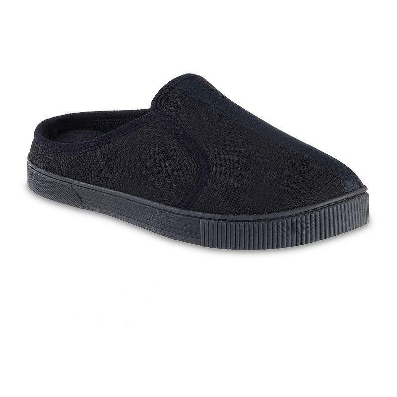 isotoner Kai Mens Textured Knit Clog Slippers Product Image