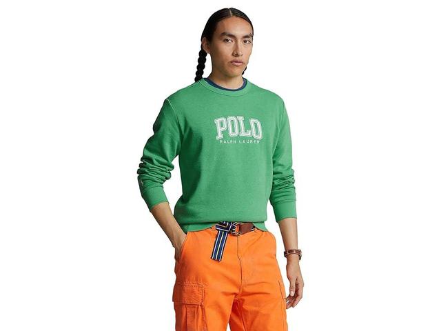 Polo Ralph Lauren Logo Fleece Sweatshirt Men's Clothing Product Image