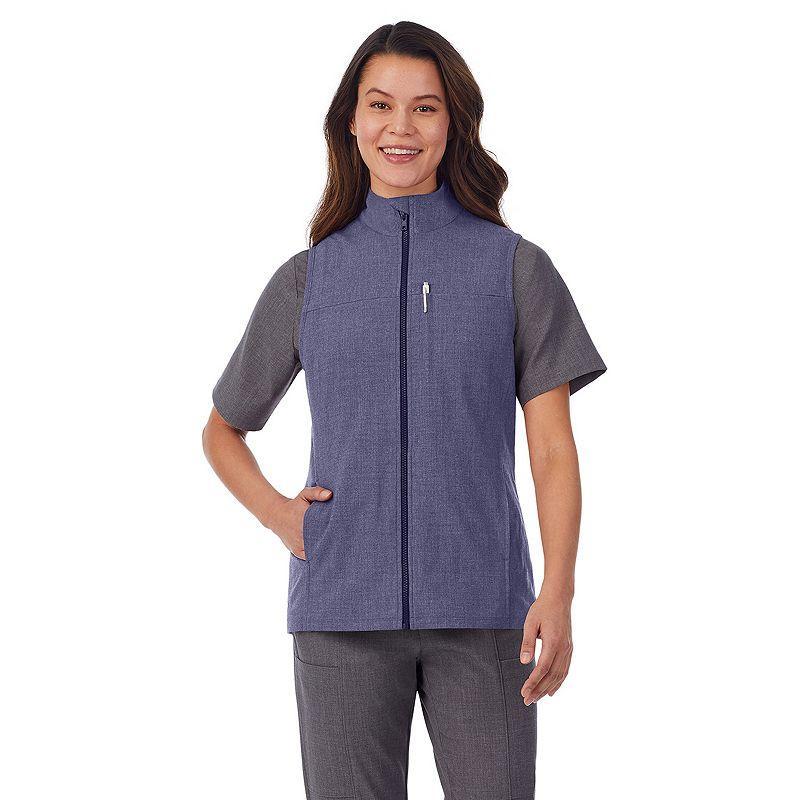 Womens Cuddl Duds Scrubs 5-Pocket Lined Vest Product Image