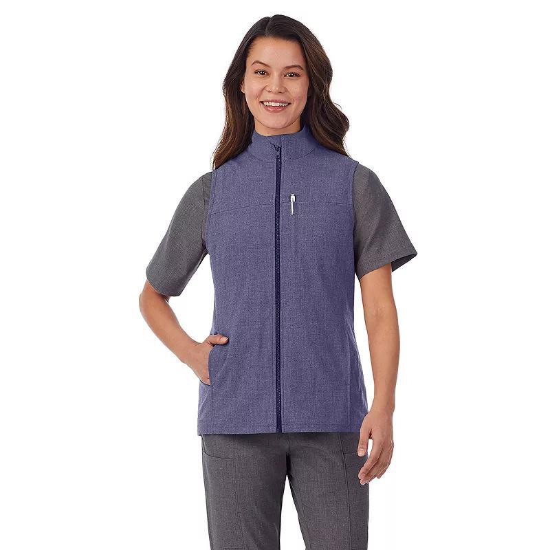 Womens Cuddl Duds Scrubs 5-Pocket Lined Vest Product Image