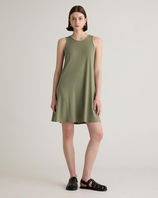 Tencel Jersey Mini Swing Dress Product Image