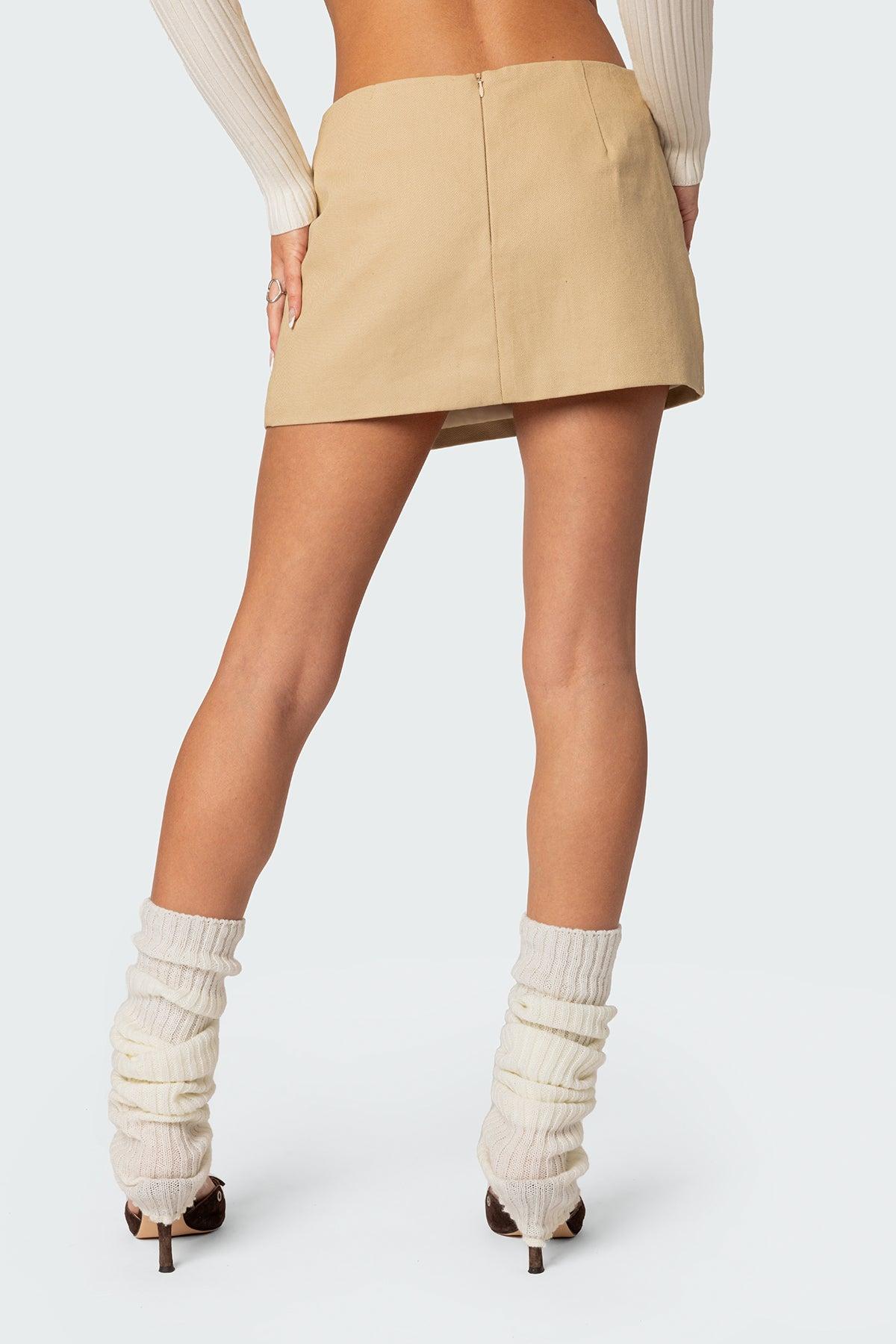 Ryder Belted Mini Skirt Product Image