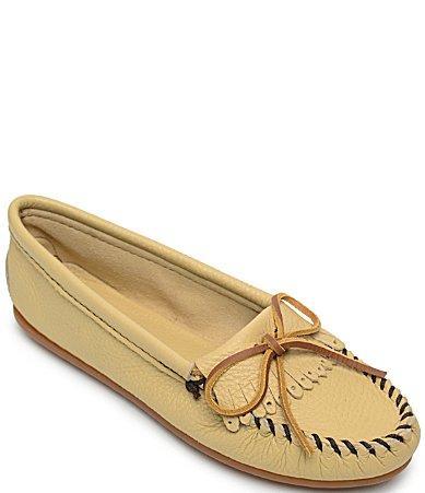 Minnetonka Deerskin Kilty Moccasins Product Image