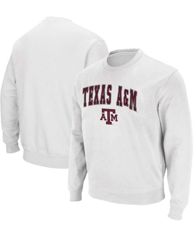 Colosseum Mens Texas A M Aggies Arch Logo Crew Neck Sweatshirt Product Image