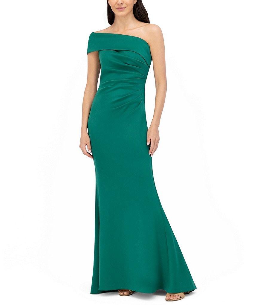 Eliza J Stretch Off-the-Shoulder Sleeveless Gown Product Image