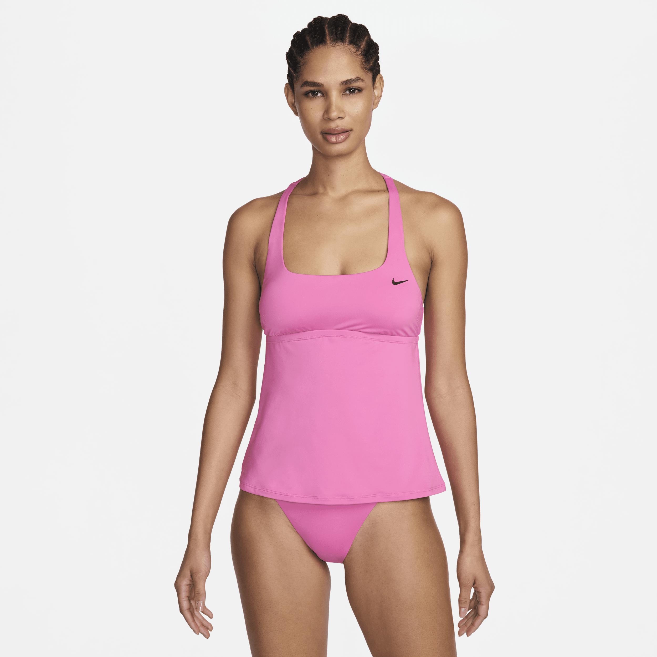 Nike Women's Swim Essential Square-Neck Tankini Top Product Image