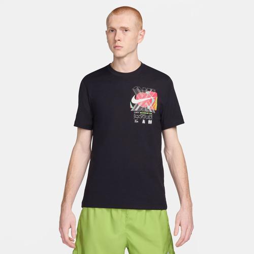 Nike Mens Nike NSW Max Volume Short Sleeve Crew T-Shirt - Mens Black Product Image