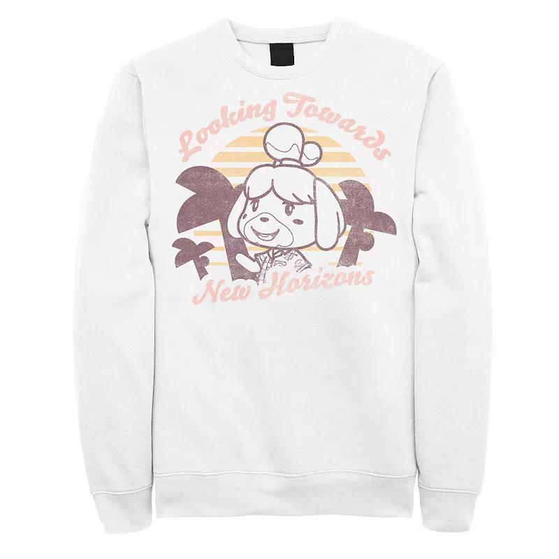 Mens Animal Crossing: New Horizons Isabelle Sunset Sweatshirt Product Image