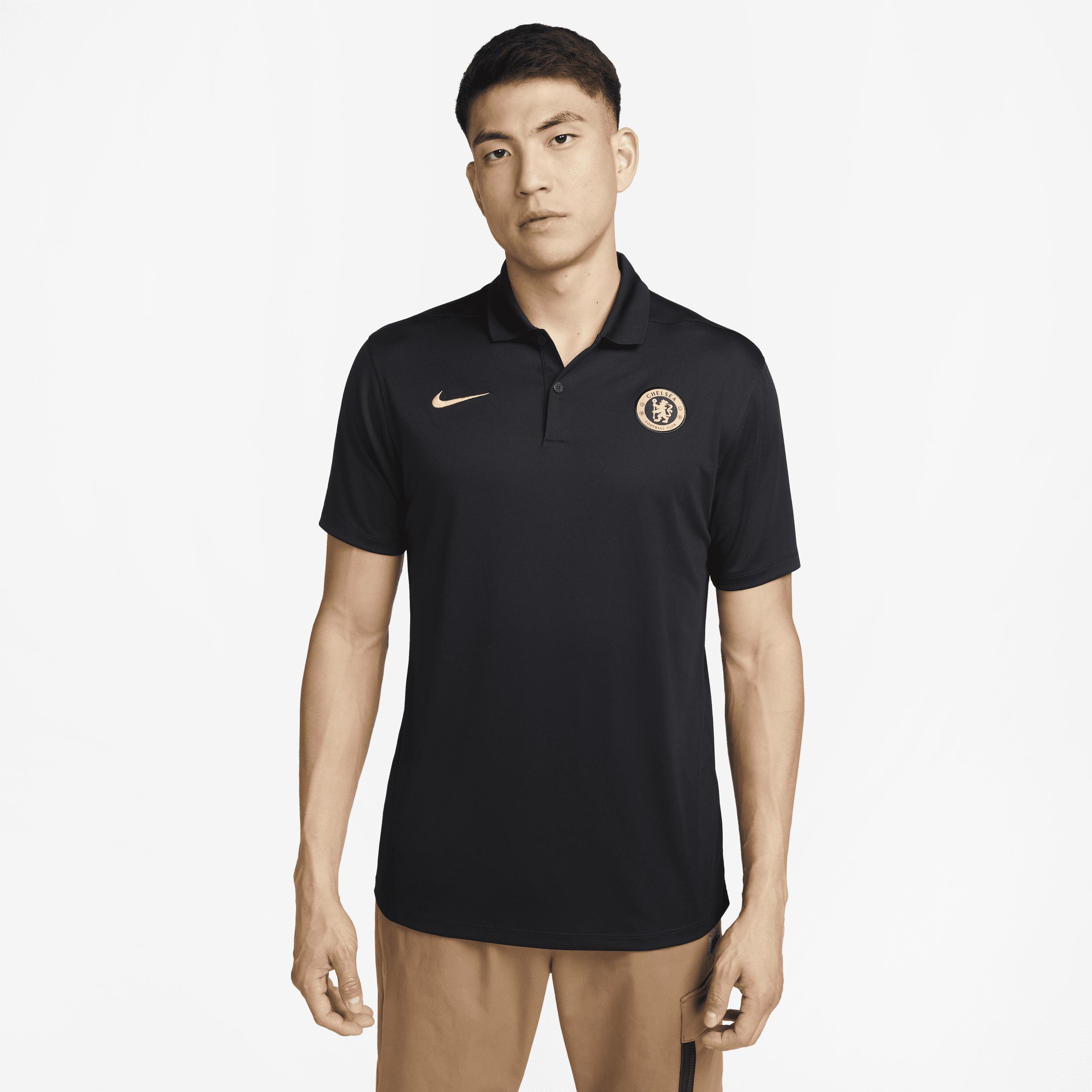 Mens Nike Navy Chelsea Victory Performance Polo Shirt Product Image