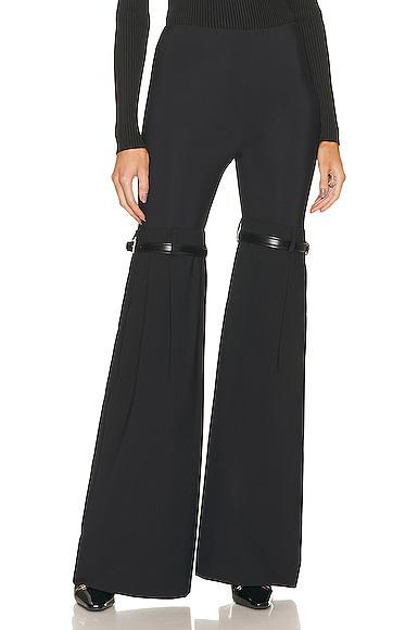 Coperni Hybrid Flare Trouser Black. (also in 34, 36, 38, 42). Product Image