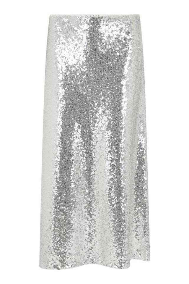 Sequin Bias Cut Midaxi Skirt Product Image