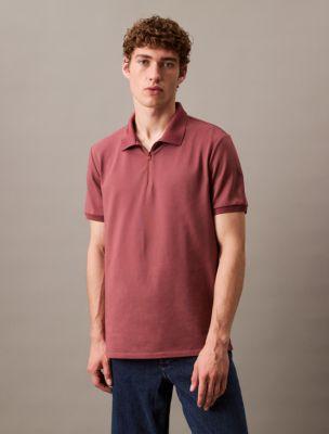 Tech Zip Polo Shirt Product Image