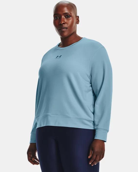 Women's UA Rival Terry Crew Product Image