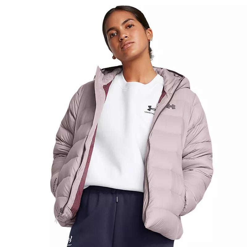 Womens Under Armour UA Legend Down Hooded Jacket Product Image