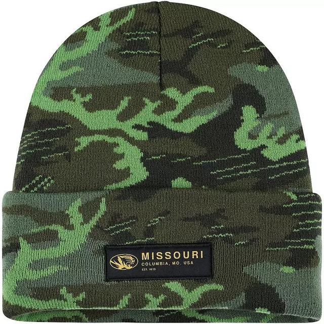 Mens Nike Camo Missouri Tigers Veterans Day Cuffed Knit Hat Product Image