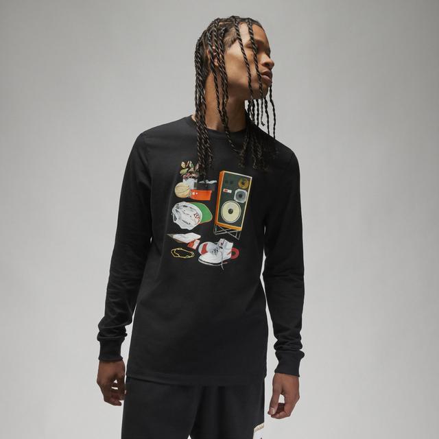 Mens Jordan Artist Series by Jacob Rochester Long-Sleeve T-Shirt Product Image