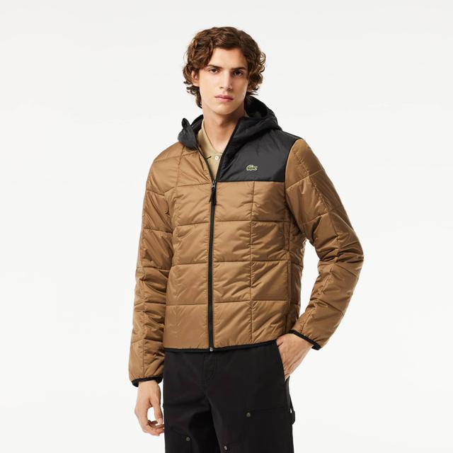 Men's Waterproof Padded Hood Puffer Jacket Product Image