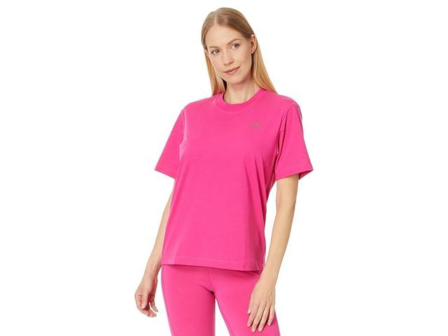 adidas by Stella McCartney Regular T-Shirt IT8834 (Real Magenta) Women's Clothing Product Image