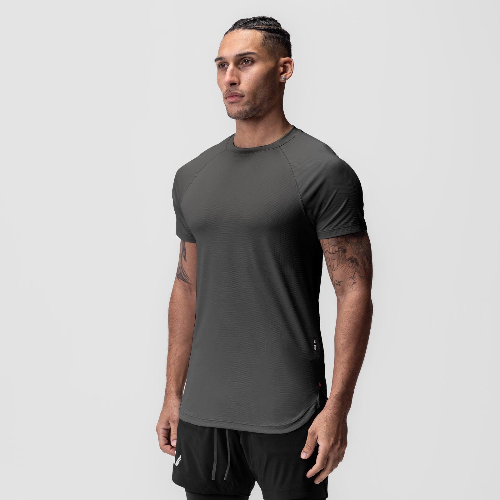 0660. AeroSilver® Established Tee - Space Grey Product Image