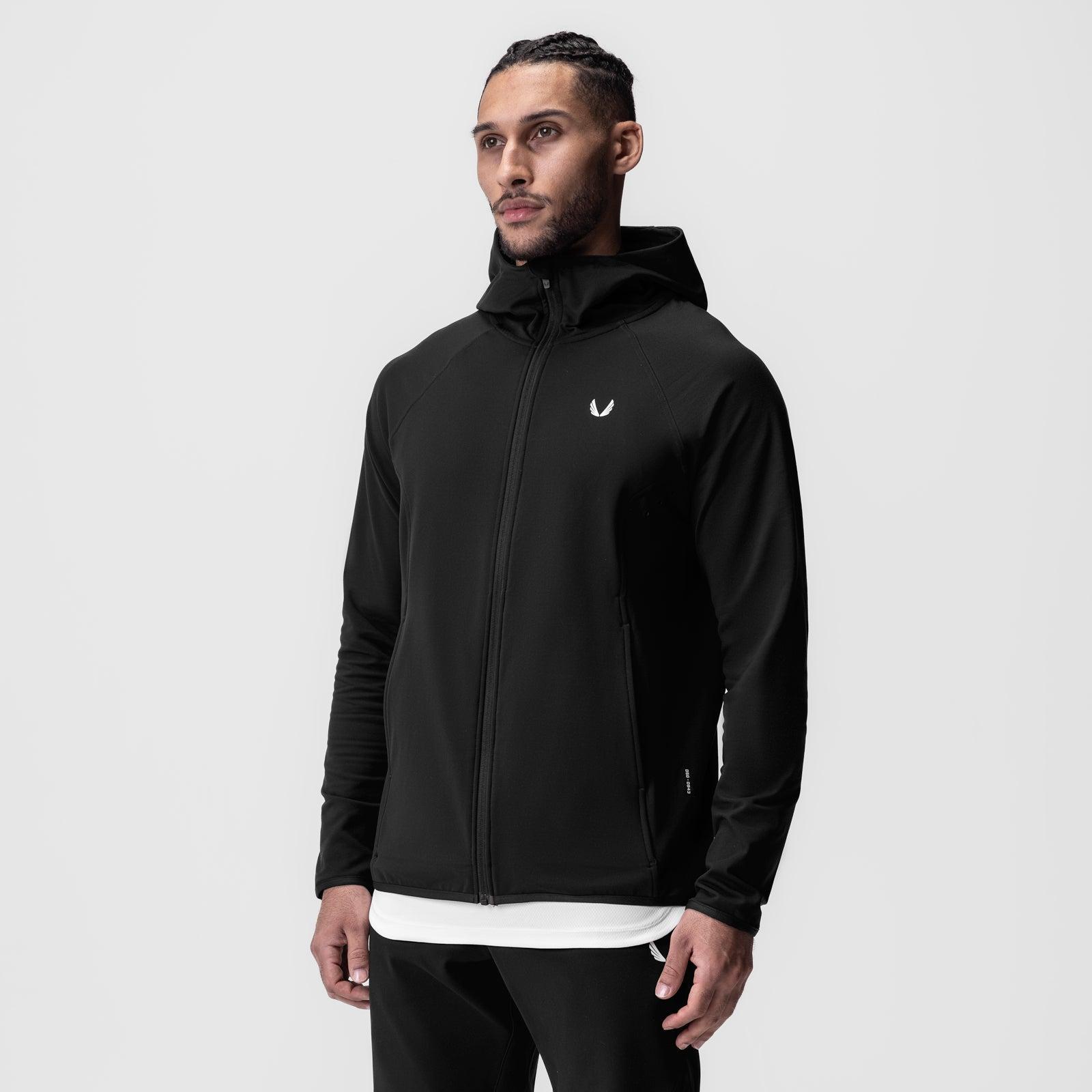 0943. Performance Fleece Zip Hoodie - Space Grey Product Image