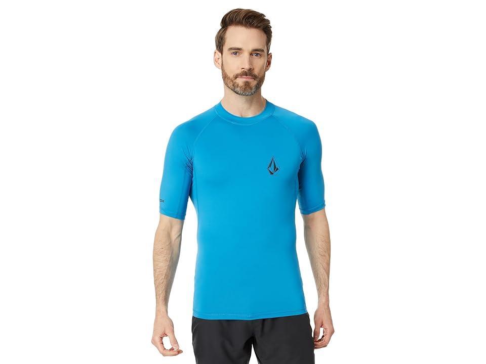 Volcom Lido Short Sleeve (Tidal ) Men's Swimwear Product Image