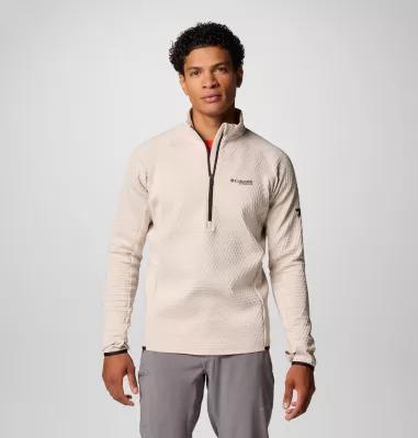 Columbia Mens Crystal Leaf Omni-Heat Helix Half Zip Pullover- Product Image