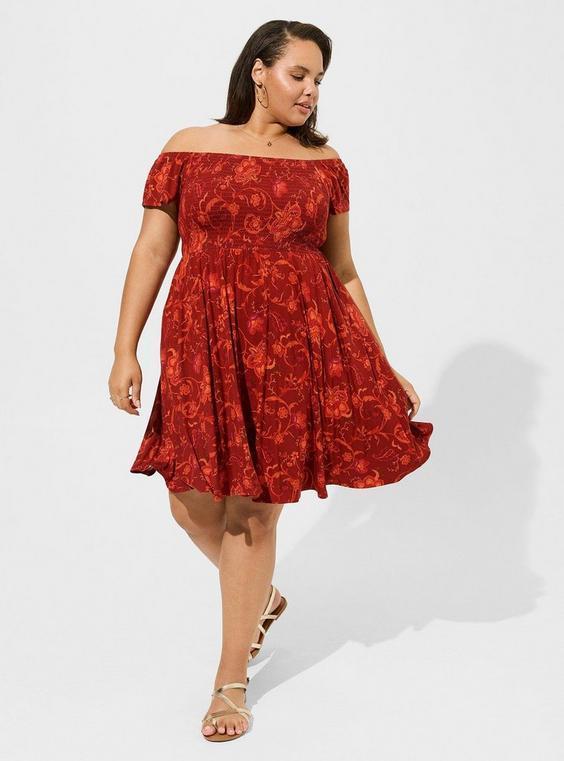 Mini Off-Shoulder Dress Product Image