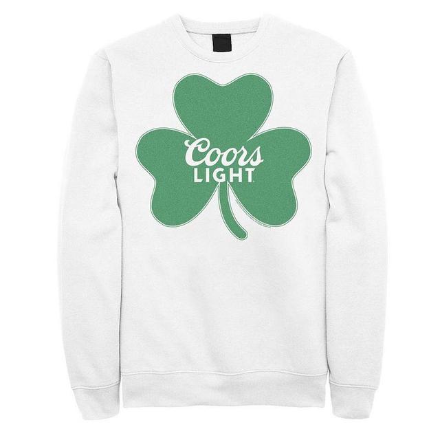 Mens Coors Light Logo Shamrock Sweatshirt Product Image