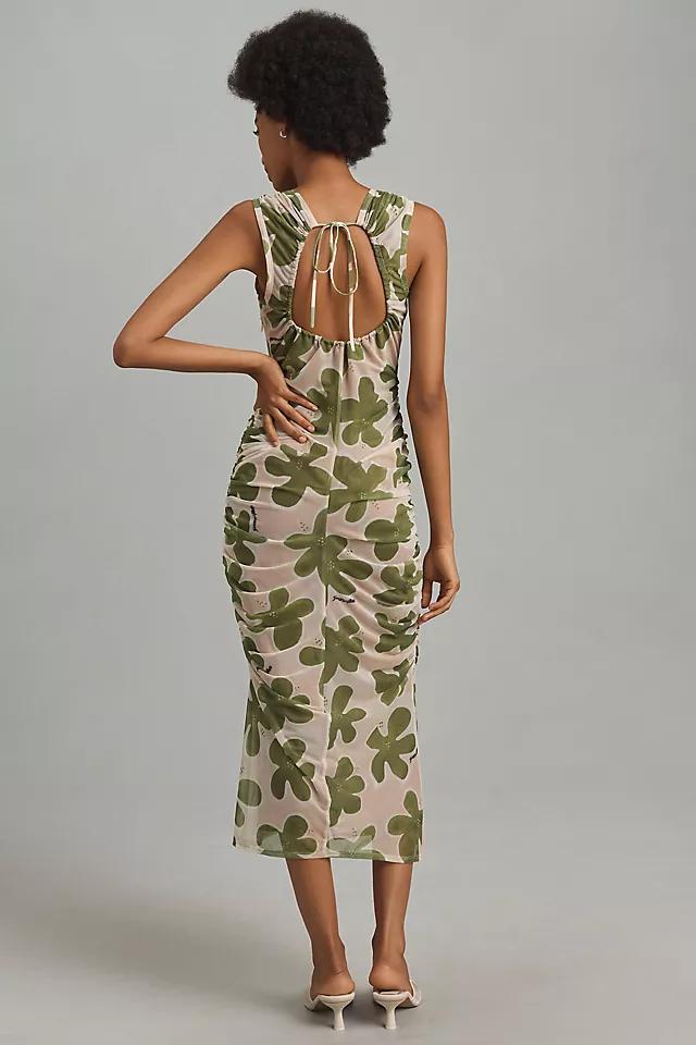 Simon Miller Tangier Printed Mesh Midi Dress Product Image