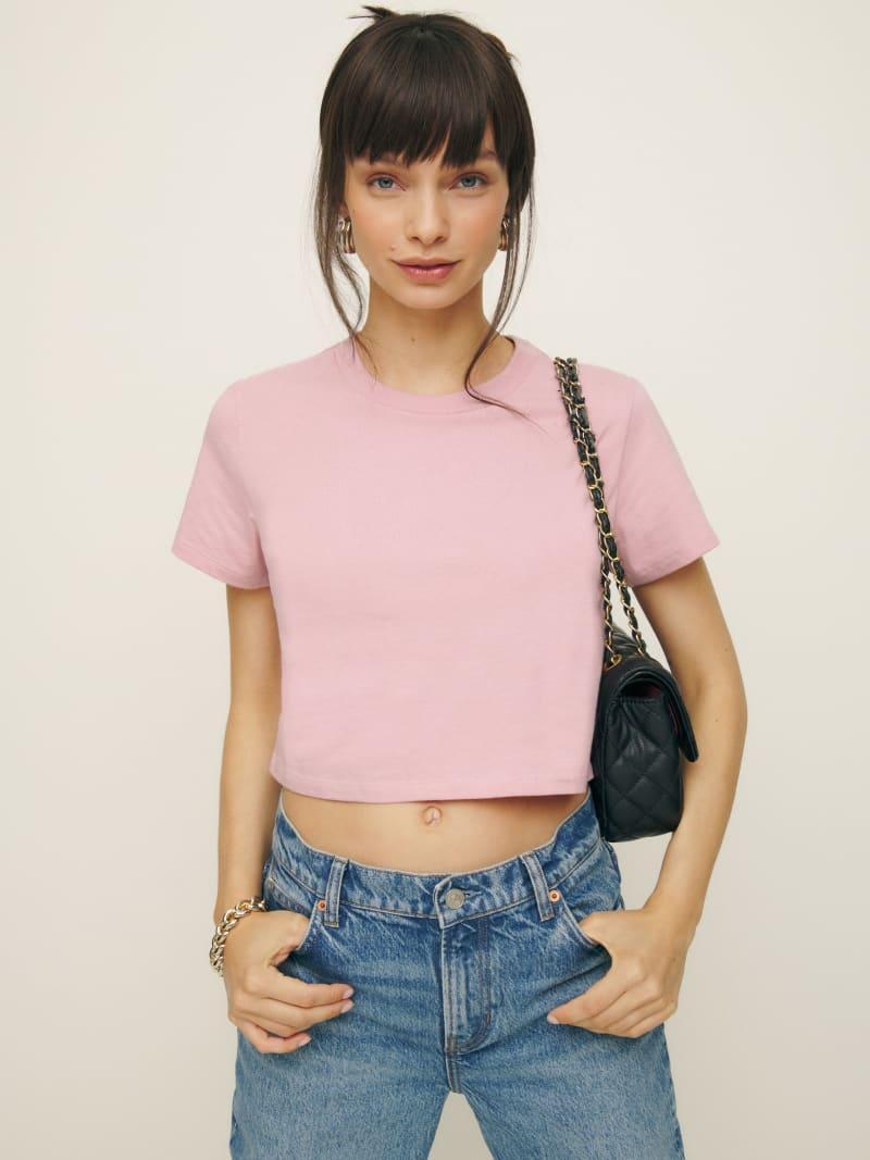 Cropped Classic Crew Tee product image